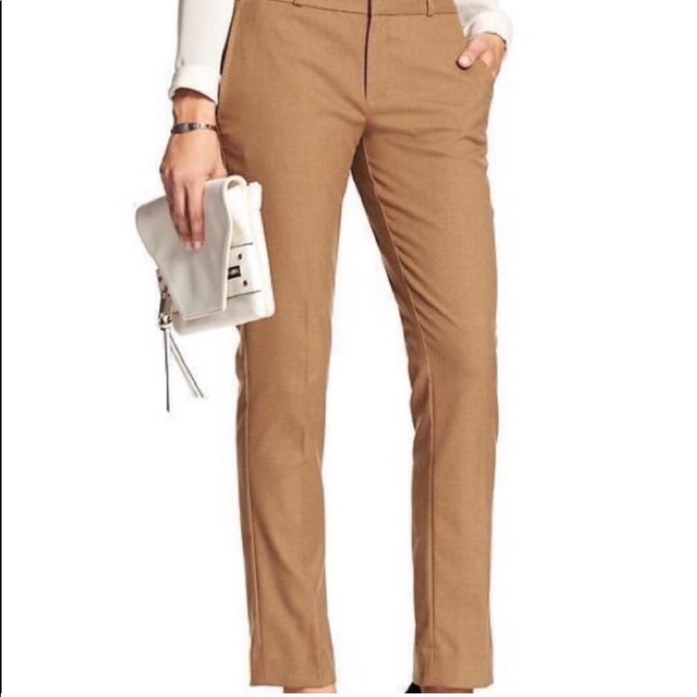 Banana Republic Reegan Camel Pants 2P
